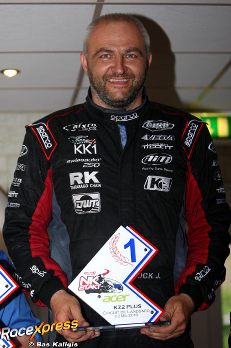 Jurgen de Block podium